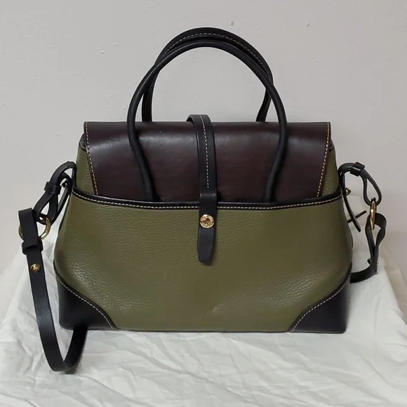 Dooney & Bourke tri-color Eliza Satchel - Picture 12 of 15